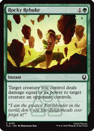 Rocky Rebuke (TLA-193) (Foil)