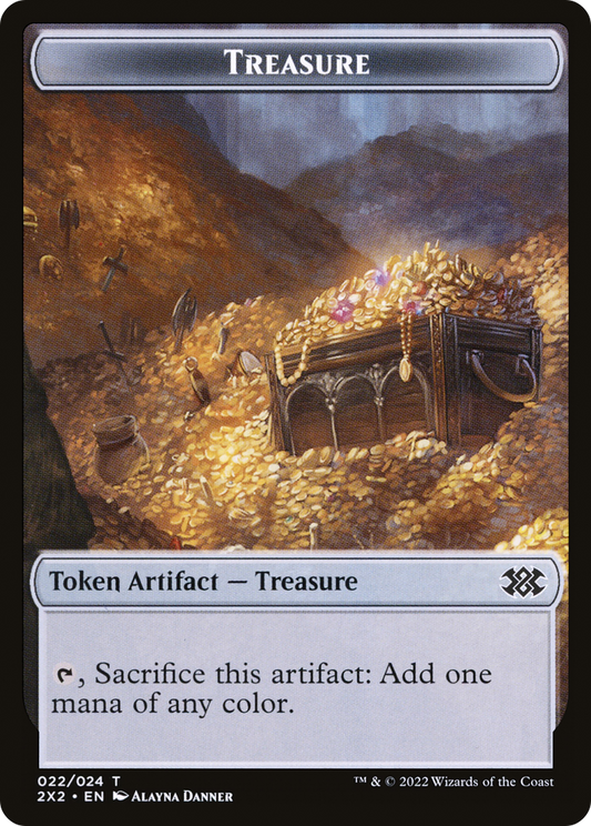 Boar // Treasure Double-Sided Token (T2X2-15 // 22)