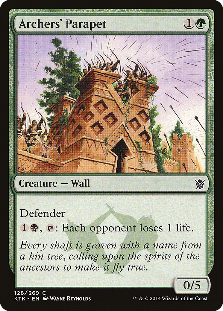 Archers' Parapet (KTK-128) (Foil)