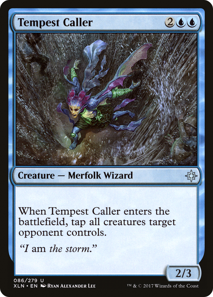 Tempest Caller (XLN-086) (Foil)