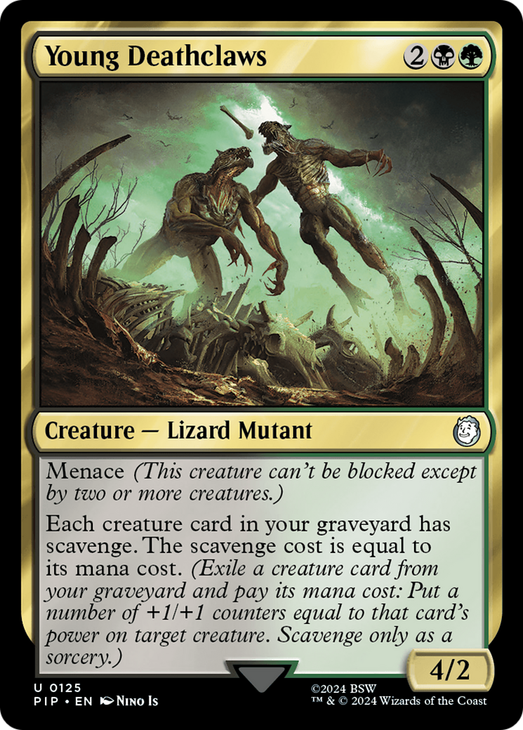 Young Deathclaws (PIP-125) (Foil)