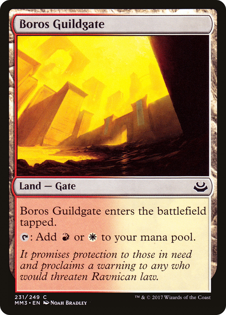Boros Guildgate (MM3-231) (Foil)