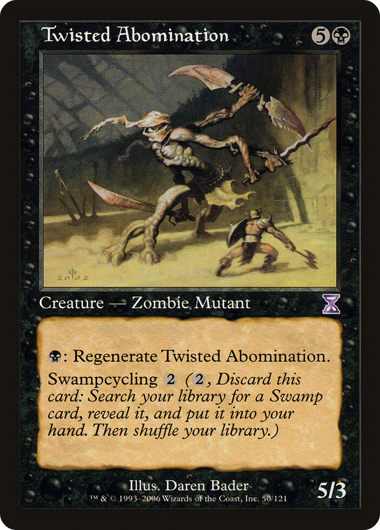 Twisted Abomination (TSB-050) (Foil)