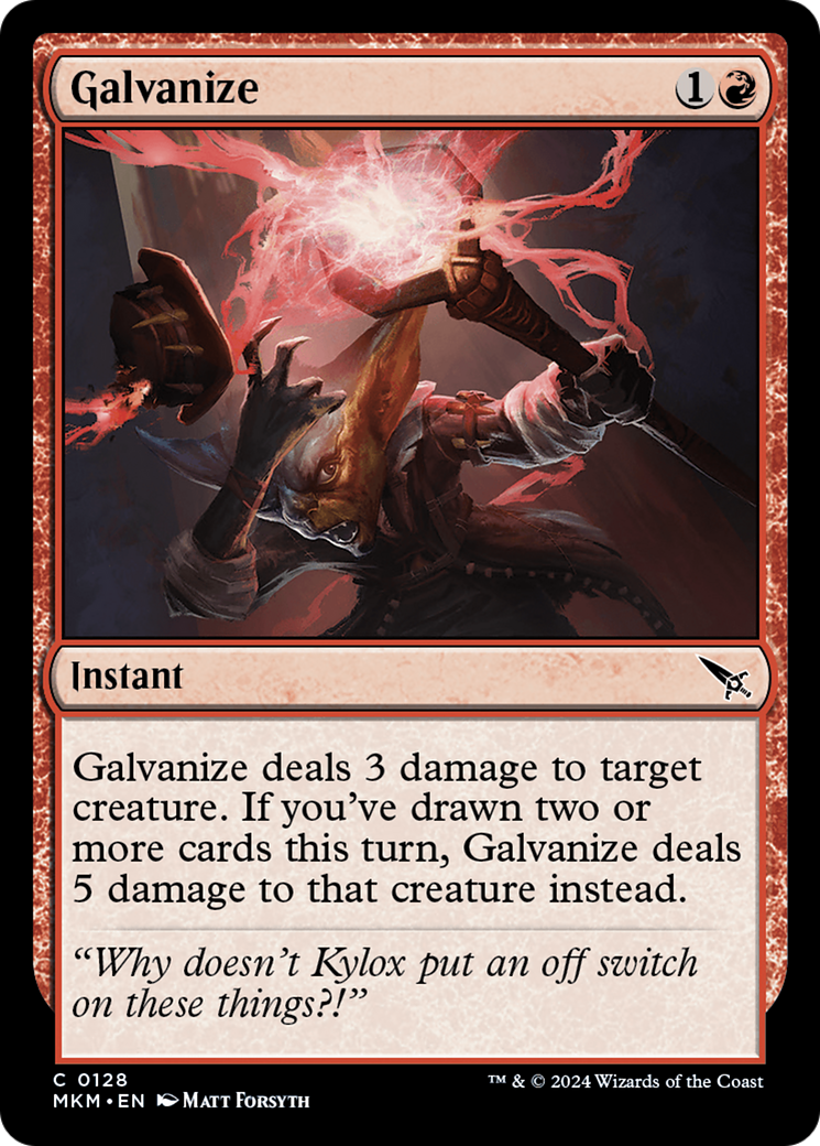 Galvanize (MKM-128) (Foil)