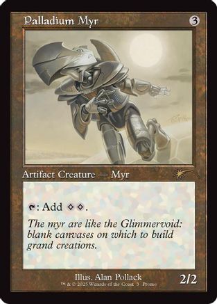 Palladium Myr (Retro Frame) (PW25-003) (Foil)