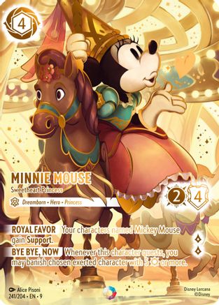 Minnie Mouse - Sweetheart Princess (Iconic) (9-241) (Holofoil)