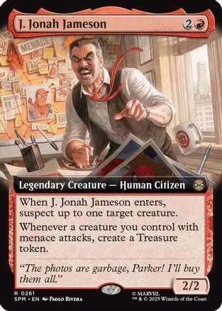 J. Jonah Jameson (Extended Art) (SPM-261)