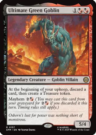 Ultimate Green Goblin (SPM-157) (Foil)