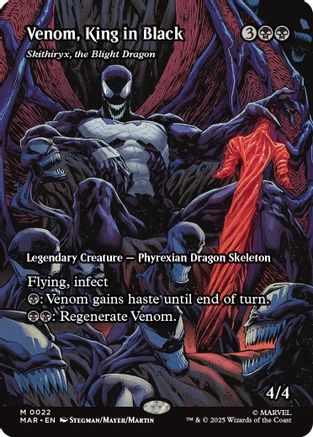 Venom, King in Black - Skithiryx, the Blight Dragon (MAR-022)