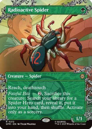 Radioactive Spider (Borderless) (SPM-212) (Foil)