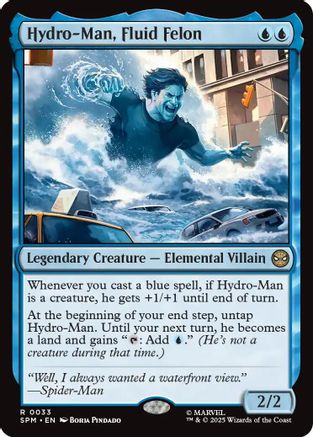 Hydro-Man, Fluid Felon (SPM-033) (Foil)