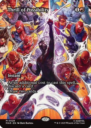 Thrill of Possibility (Borderless) (MAR-028) (Foil)