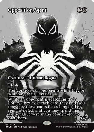 Opposition Agent (Borderless) (MAR-019) (Foil)