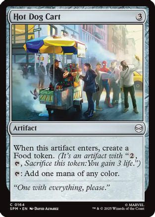 Hot Dog Cart (SPM-164) (Foil)