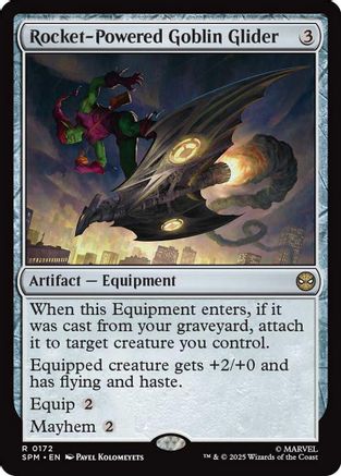 Rocket-Powered Goblin Glider (SPM-172) (Foil)
