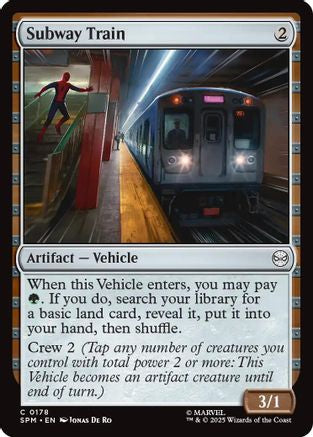 Subway Train (SPM-178) (Foil)