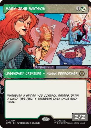 Mary Jane Watson (Borderless) (SPM-229) (Foil)