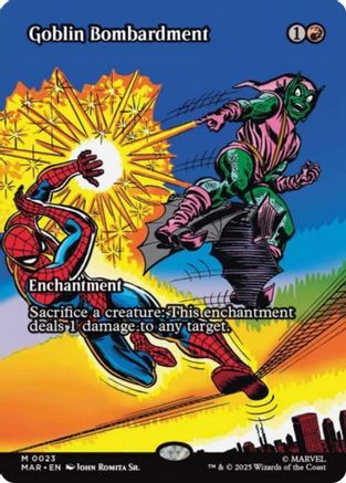 Goblin Bombardment (Borderless) (MAR-023)