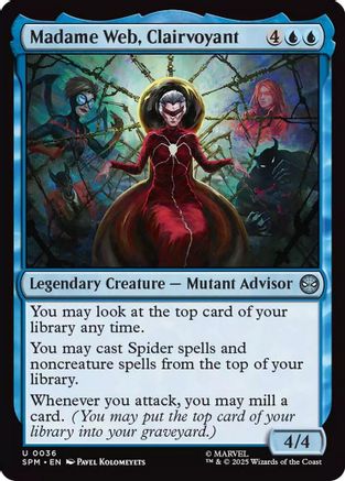 Madame Web, Clairvoyant (SPM-036) (Foil)