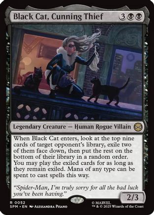 Black Cat, Cunning Thief (SPM-052)