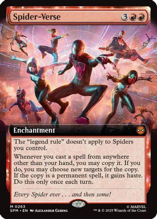 Spider-Verse (Extended Art) (SPM-263) (Foil)