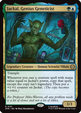 Jackal, Genius Geneticist (SPM-131) (Foil)