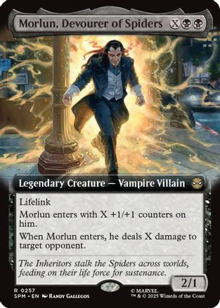 Morlun, Devourer of Spiders (Extended Art) (SPM-257) (Foil)