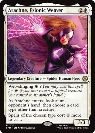 Arachne, Psionic Weaver (SPM-002) (Foil)