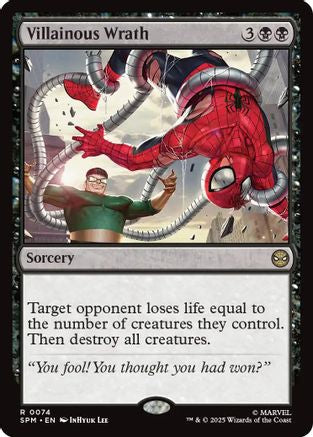 Villainous Wrath (SPM-074) (Foil)