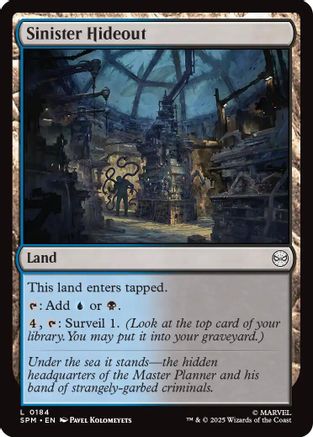 Sinister Hideout (SPM-184) (Foil)