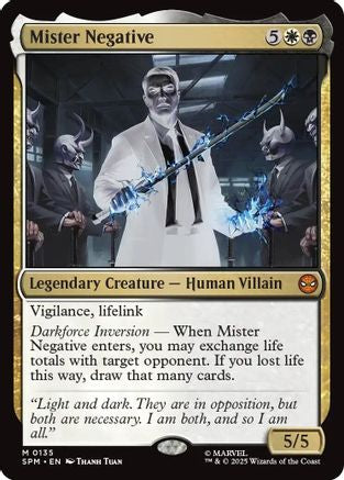Mister Negative (SPM-135) (Foil)