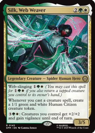 Silk, Web Weaver (SPM-145) (Foil)