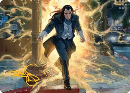 Morlun, Devourer of Spiders Art Card (Gold-Stamped Signature) (AASPM-009)
