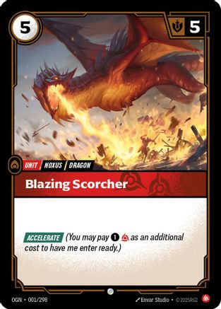 Blazing Scorcher (OGN-001)