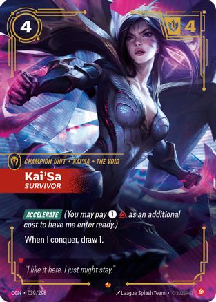 Kai'Sa - Survivor (OGN-039) (Foil)