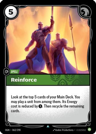 Reinforce (OGN-062) (Foil)