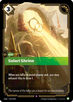 Solari Shrine (OGN-072) (Foil)