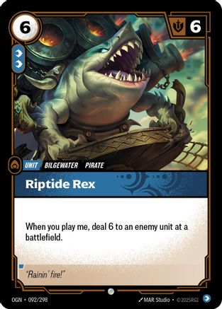 Riptide Rex (OGN-092) (Foil)