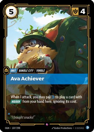 Ava Achiever (OGN-107) (Foil)