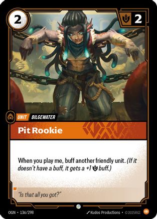 Pit Rookie (OGN-136) (Foil)