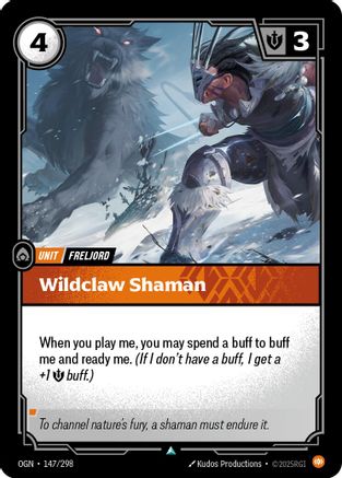 Wildclaw Shaman (OGN-147) (Foil)