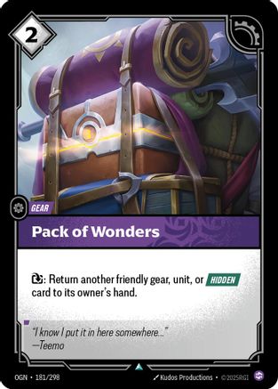 Pack of Wonders (OGN-181)