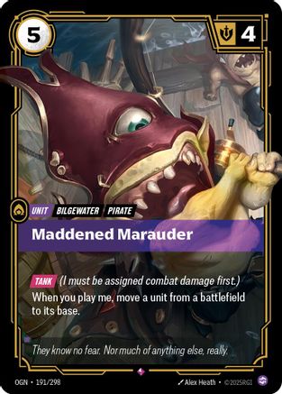 Maddened Marauder (OGN-191) (Foil)