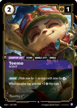 Teemo - Scout (OGN-197) (Foil)