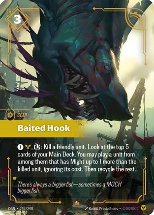 Baited Hook (OGN-242) (Foil)