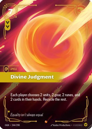 Divine Judgment (OGN-244) (Foil)