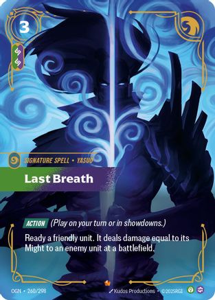 Last Breath (OGN-260) (Foil)