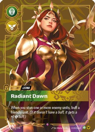 Leona - Radiant Dawn (OGN-261) (Foil)