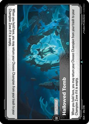 Hallowed Tomb (OGN-281) (Foil)