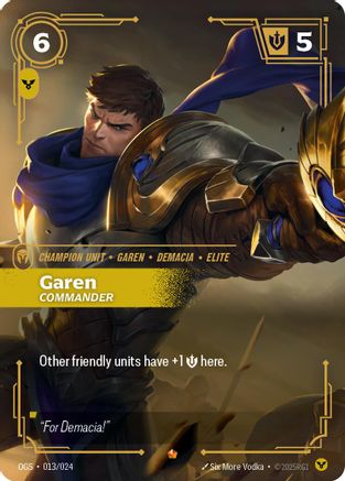 Garen - Commander (OGS:PG-013) (Foil)
